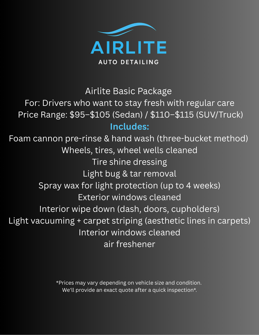 Basic Package (Labor Only)