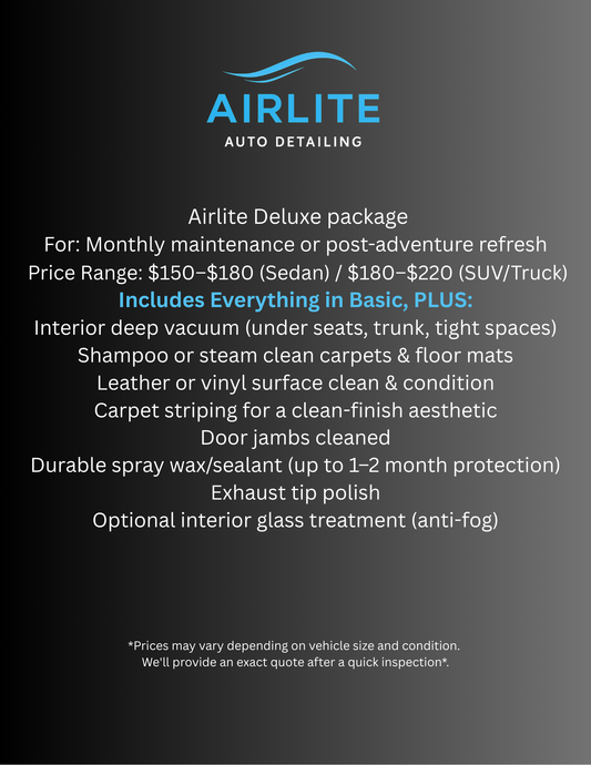 Deluxe Package (Labor Only)