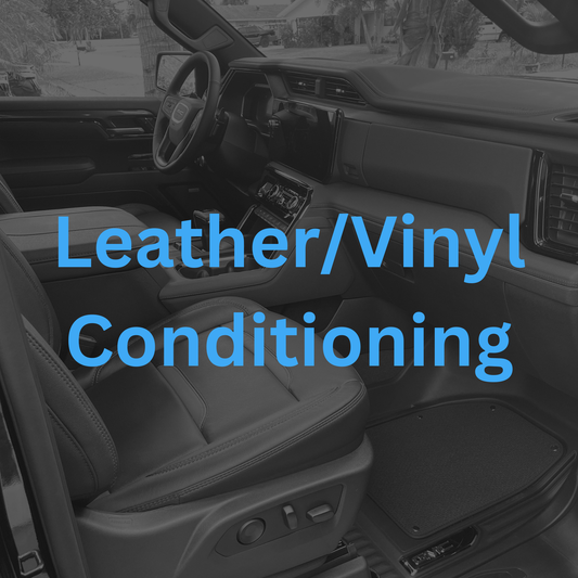 Leather/Vinyl Conditioning
